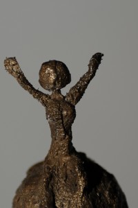 Skulptur Frau nah
